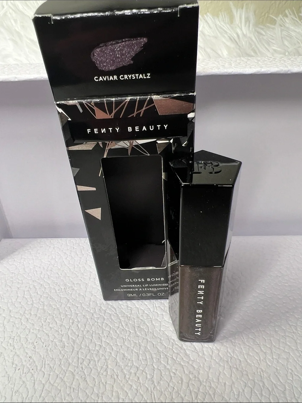 Fenty Beauty Gloss Bomb Lip Luminizer - Caviar Crystalz - Limited Edition